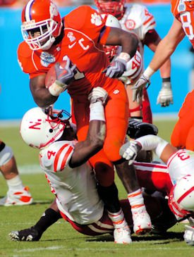 Davis finished his career as Clemson’s all-time leader in rushing touchdowns and was second in rushing yards and total touchdowns. 