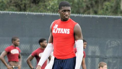 Deon Cain looked impressive at the Dabo Swinney football camp.