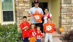 Future Tiger helps lift spirits of young Clemson fan battling for his life