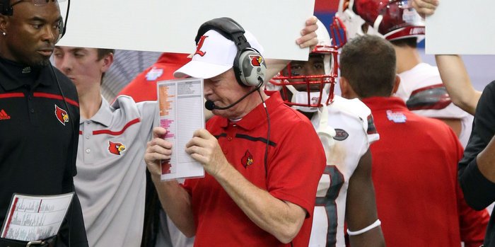 Bobby Petrino has been complimentary of Clemson this week 