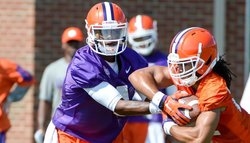 Tigers hold Fire Drill Paced Practice