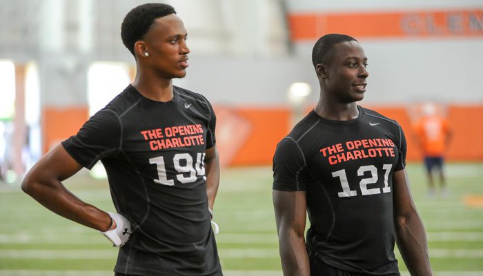 Overton and Cornell Powell (R) will be reunited at Clemson