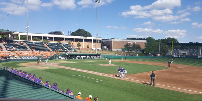 The Tigers defeated Georgia Tech 8-7 in game one 