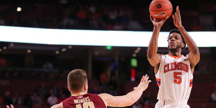 Blossomgame led Clemson with 23 points (Photo by Dawson Powers, USAT)