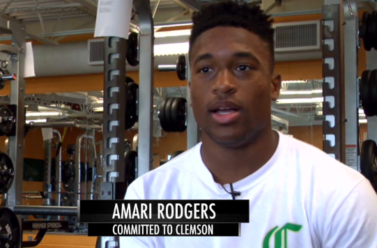 WATCH: Meet 4-Star Clemson Commit Amari Rodgers