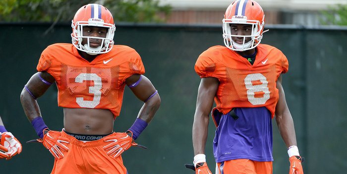 A healthy Mike Williams is a big boost for the Clemson offense
