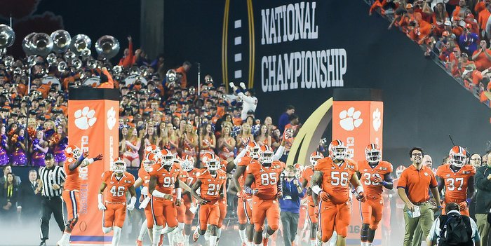 Clemson played for the national championship last season