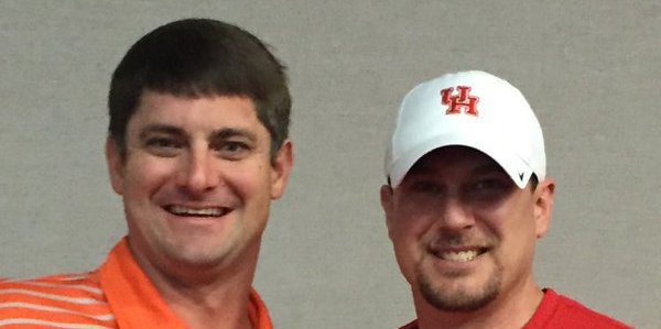 Clemson coaches meet with Houston's Tom Herman to exchange ideas
