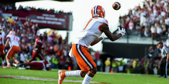 This catch against South Carolina was big for the Tigers 
