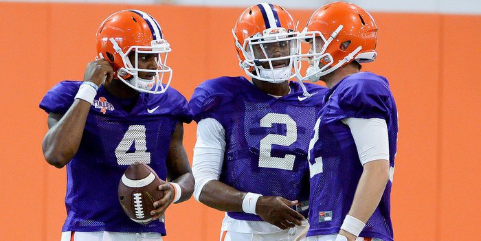 Bryant and Schuessler enter spring vying for spot behind Watson