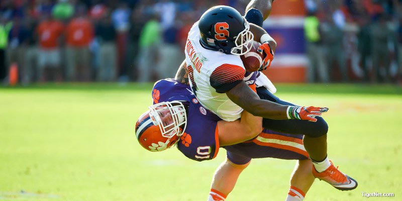 Boulware thinks the WWE may give him a call after this tackle 