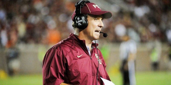 Jimbo Fisher sees an opportunity for 'Noles against Clemson