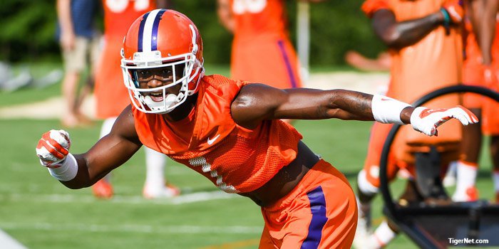Trayvon Mullen has a chance to start at one of the corner spots 
