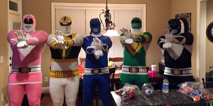 Power Rangers, the Oculus and Dexter Lawrence in pink