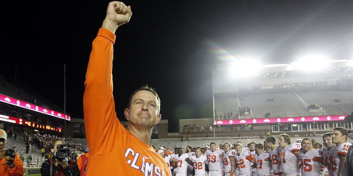 Swinney not here to protect feelings; it's all about a championship