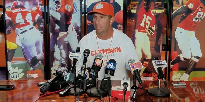 Swinney says the Tigers will have to play their best game Saturday 