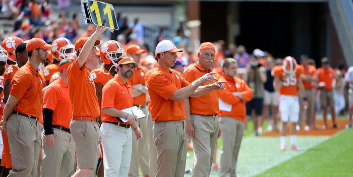 Venables knows that Wake Forest will likely add the shovel pass to their gameplan