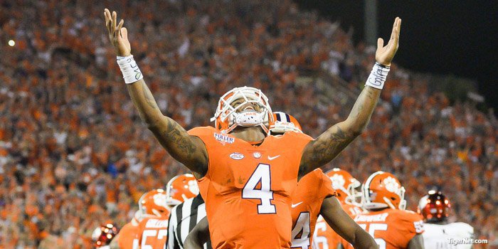 Watson all smiles after the win over Louisville