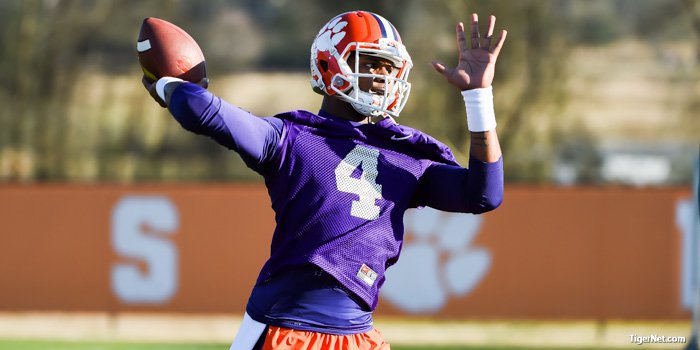 Focus of spring: Going from No. 2 to No. 1