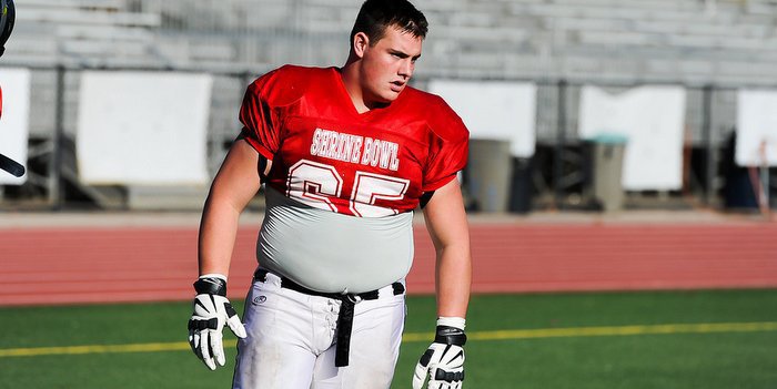 Stewart works out at the Shrine Bowl in December