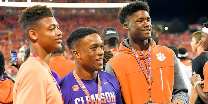 Performances of Clemson commits on Friday night