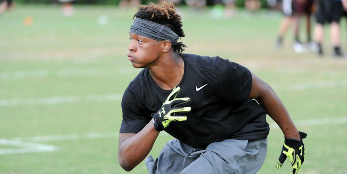 Mckinney at the 2015 Dabo Swinney Football camp