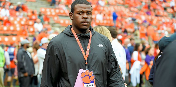 Sherard at the 2015 Clemson-Florida State game.