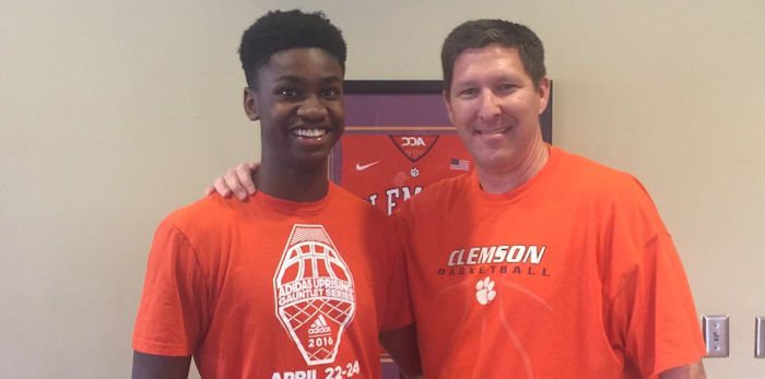 Charlotte shooting-guard phenom gets offer during Clemson visit