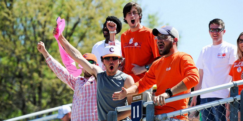 Marianos (in Clemson baseball hat on the right) says Damien has plenty of brothers and sisters for sale 