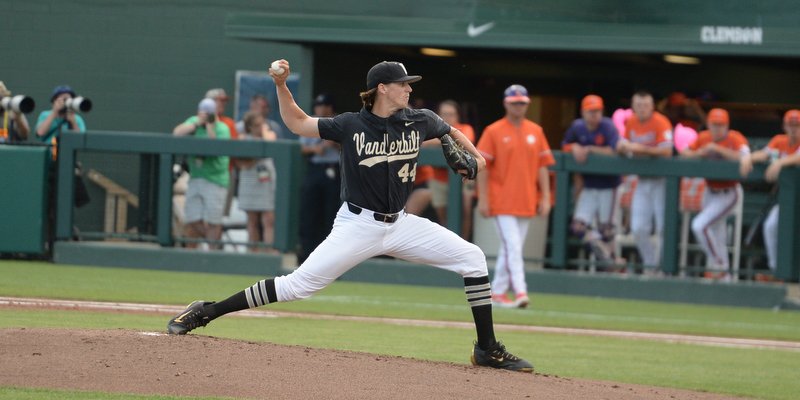 Wright pitched a solid seven innings for Vanderbilt 
