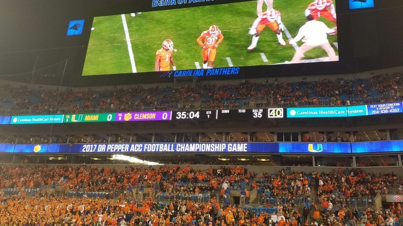 Live from Charlotte, NC - Clemson vs. Miami