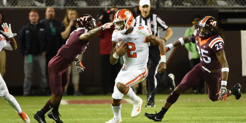 Second Look: Grading Clemson versus Virginia Tech
