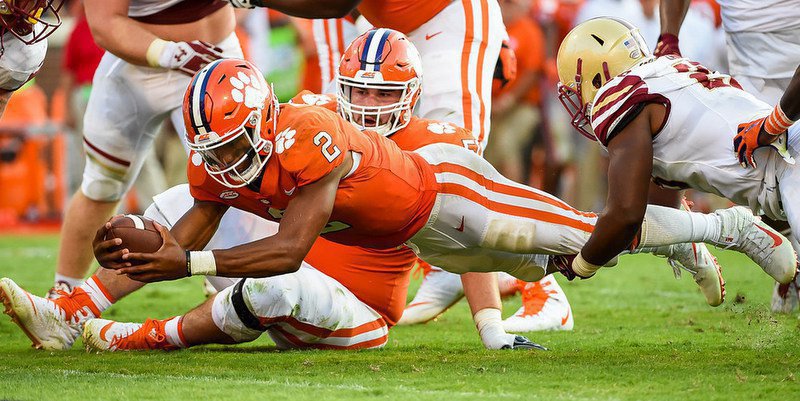 Second look: Grading Clemson versus Boston College