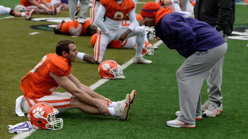 Clemson holds first practice in New Orleans