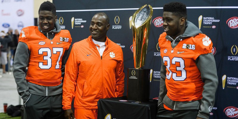 Jeff Davis has been able to experience the national championship journey with his two sons.