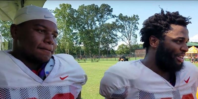 Lawrence and Wilkins form a dynamic tandem at defensive tackle 