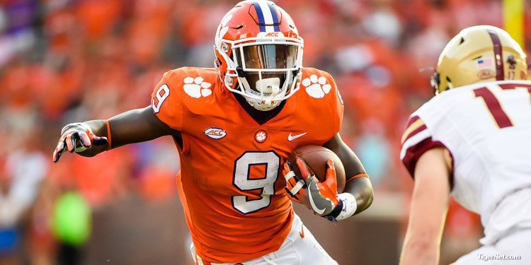 Inside Boston College: Etienne's name explained, Hokies haven't been tested