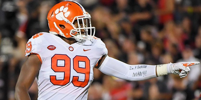 Big brother Clelin Ferrell is delighted by his little brothers’ performance