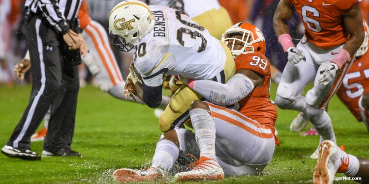 Georgia Tech linebacker on playing Clemson: