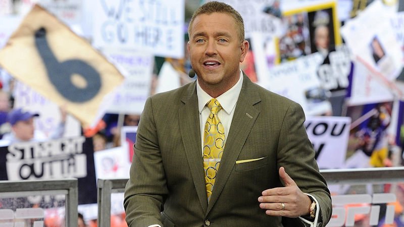 College GameDay's Kirk Herbstreit and Rece Davis met with the media Friday afternoon.