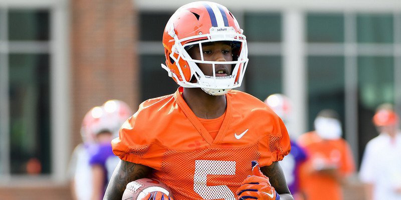 Travis Etienne will likely see his first action Saturday 