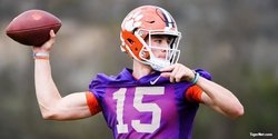 Hunter Johnson shines as Tigers scrimmage in Death Valley