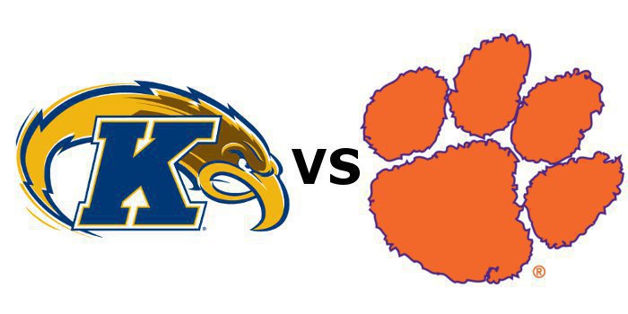 Game Time: Clemson vs. Kent St. prediction