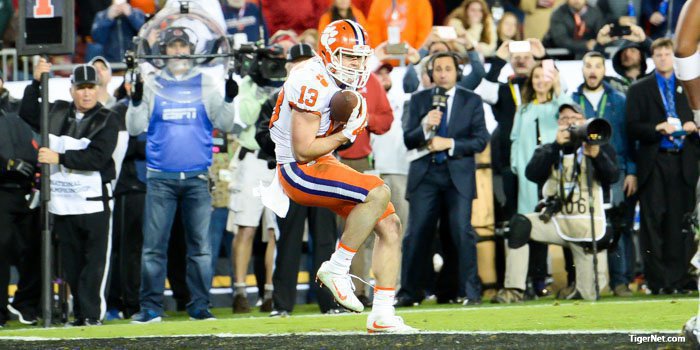 Renfrow doesn't remember this hit - just the celebration that followed 