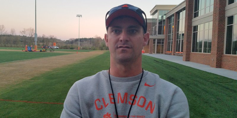 Jeff Scott has been pleased with the progress of the offense this spring 