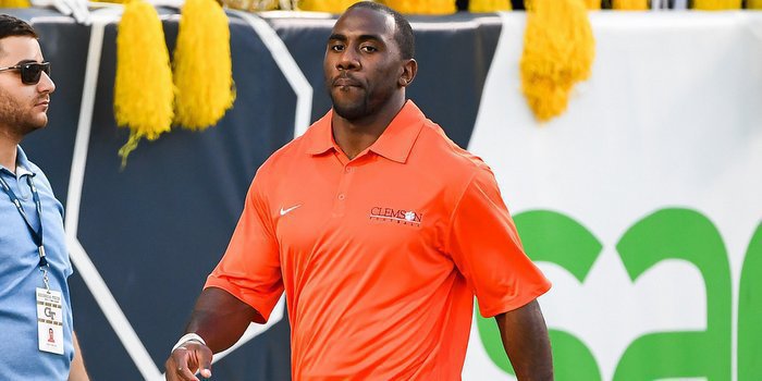 Spiller reps his orange as much as he can