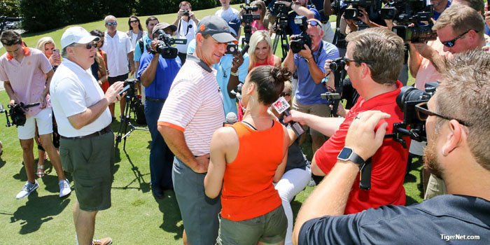 Man at Peace: Dabo Swinney likes the makeup of this year's team