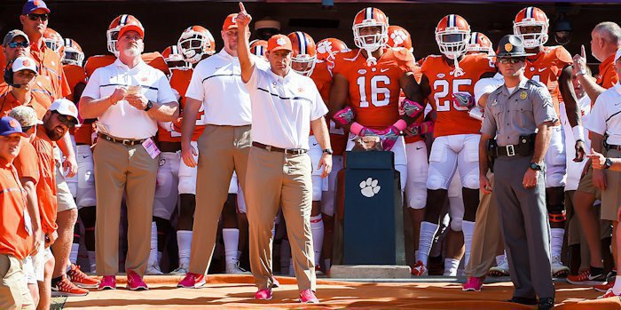 Swinney's drive and passion continue to push the program forward 