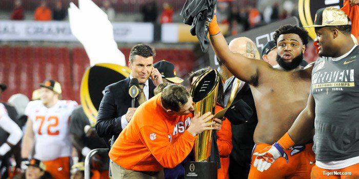 Can the Tigers make a third consecutive appearance in the College Football Playoff?