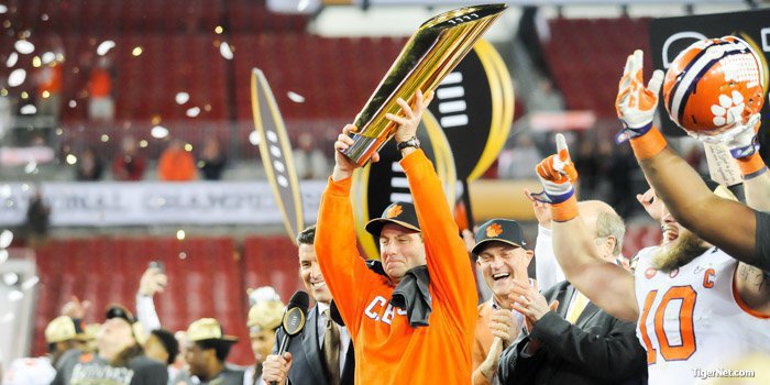 Clemson has a shot at another trip to the College Football Playoff